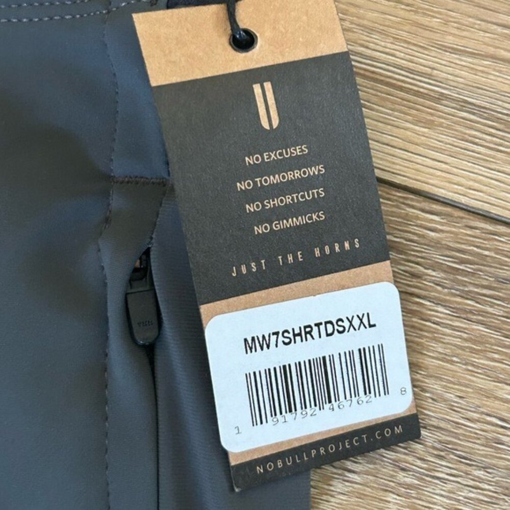 NOBULL Men’s Gray Lightweight Shorts Pull On XXL NWT - Picture 6 of 16
